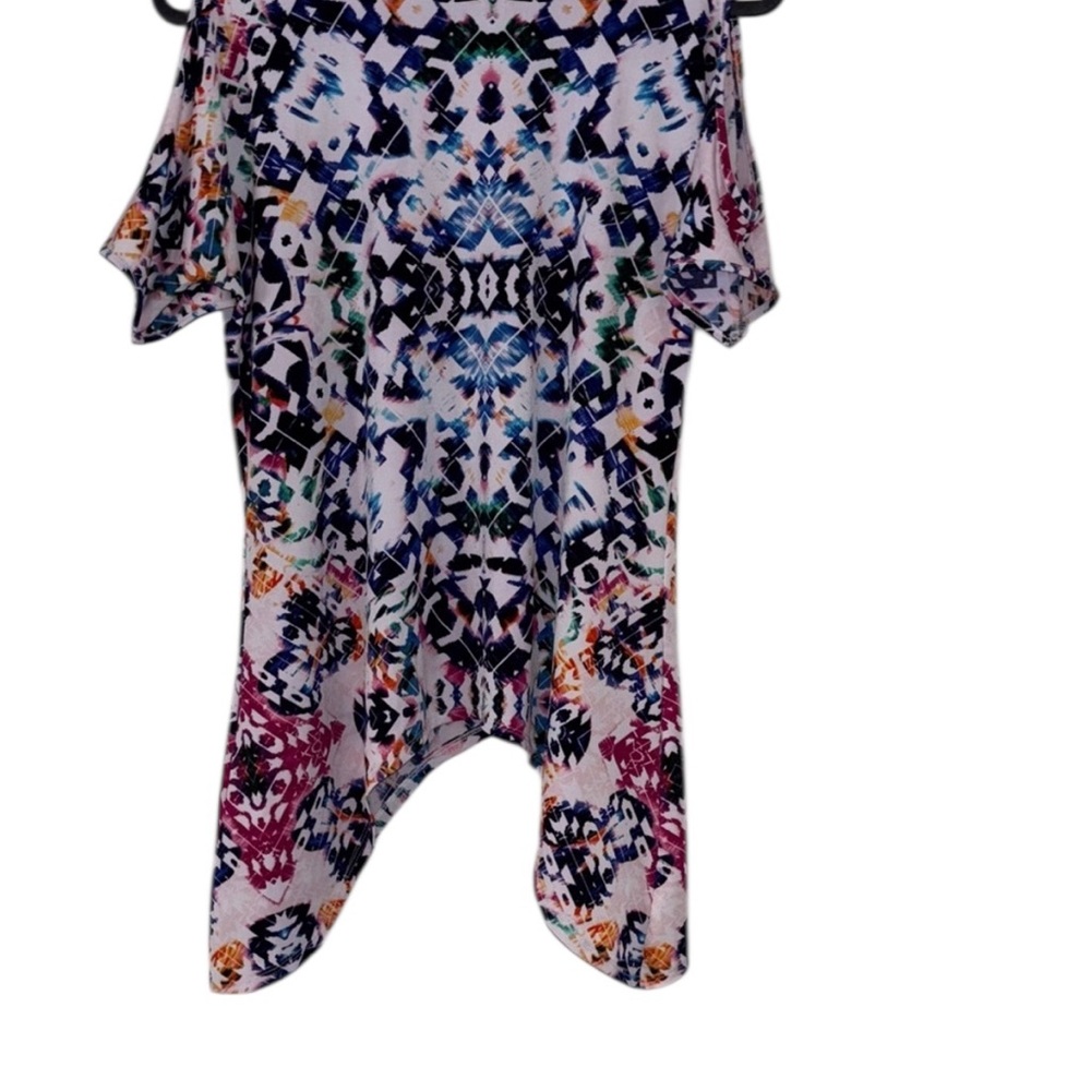 Boston Proper Colorful Patterned Blouse - Picture 2 of 4